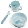 Done by Deer Coffret Premier Repas 3 Pièces Foodie - Elphee Bleu