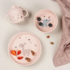 Done by Deer Coffret Repas 3 Pièces Foodie - Celebration Rose