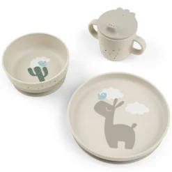 Done by Deer Coffret Repas 3 Pièces Foodie - Lalee Sable
