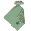 Done by Deer Doudou Plat avec Attache Sucette - Croco Vert