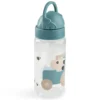 Done by Deer Gourde avec Paille Tiny Farm Bleu - 350 ml