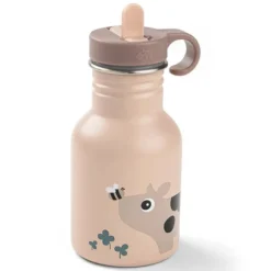 Done by Deer Gourde Inox Tiny Farm Rose - 350 ml