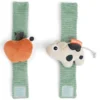 Done by Deer Lot de 2 Bracelets Hochets - Dotti Vert