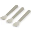 Done by Deer Lot de 3 Cuillères Easy Grip Foodie - Sable