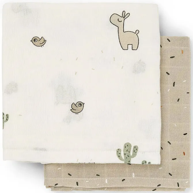 Done by Deer Lot de 2 Langes - Lalee Sable