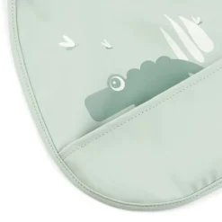 Done by Deer Lot de 2 Petits Bavoirs - Croco Vert