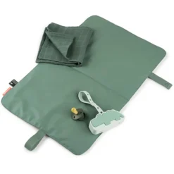 Done by Deer Matelas à Langer Pliable - Vert