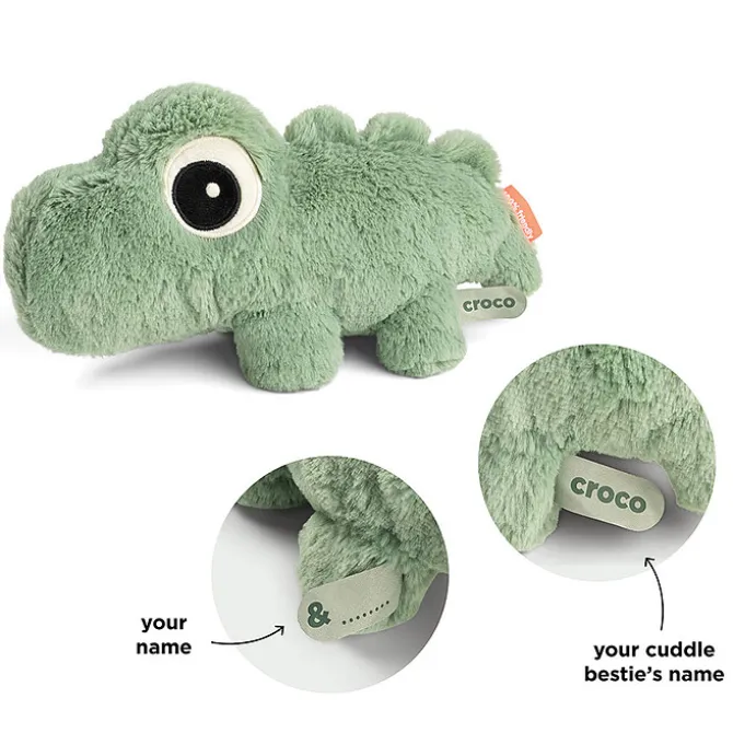 Done by Deer Peluche Bestie Croco - Vert