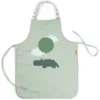 Done by Deer Tablier Imperméable - Happy Clouds Vert