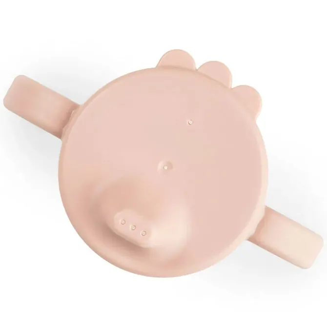 Done by Deer Tasse d'Apprentissage Hermétique Foodie Tiny Farm Rose - 260 ml