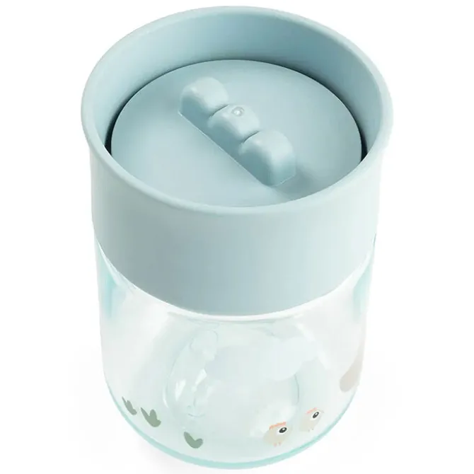 Done by Deer Tasse d'Apprentissage 360° Tiny Farm Bleu - 260 ml