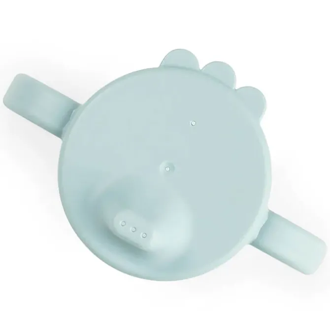 Done by Deer Tasse d'Apprentissage Hermétique Foodie Tiny Farm Bleu - 260 ml