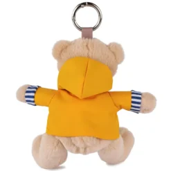 Doudou et Compagnie Porte-clés Peluche Ours Marin avec Ciré Jaune