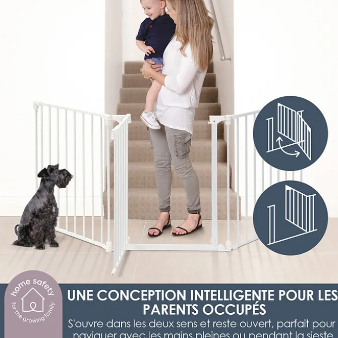 Dreambaby Barrière de Sécurité Adapta - Noir