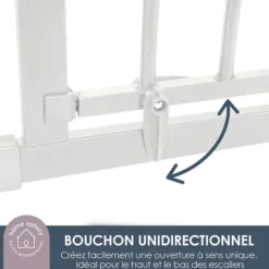 Dreambaby Barrière de Sécurité Adapta - Noir