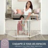 Dreambaby Barrière de Sécurité Adapta - Blanc