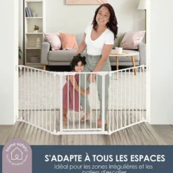 Dreambaby Barrière de Sécurité Adapta - Blanc