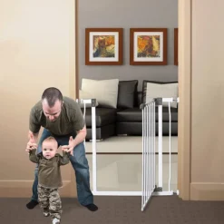 Dreambaby Barrière de Sécurité Xtra-Tall Liberty - Blanc