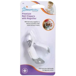 Dreambaby Coupe-ongles Premium avec Loupe - Gris