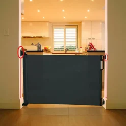 Dreambaby Kit d'Entretoises pour Barrière de Sécurité Rétractable - Noir