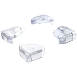 Dreambaby Lot de 4 Protections d'Angles pour Meubles en Verre - Transparent