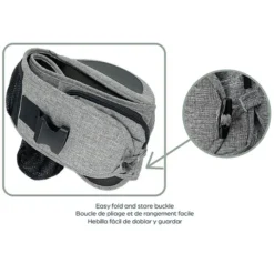 Dreambaby Porte-bébé Latéral Up & Go - Gris