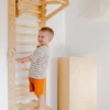 Duck Woodworks Echelle d'Escalade avec Toboggan - Naturel