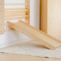 Duck Woodworks Echelle d'Escalade avec Toboggan - Naturel