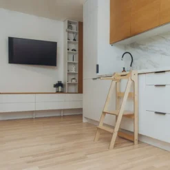 Duck Woodworks Tour de Cuisine Pliante en Bouleau - Naturel