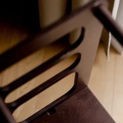 Duck Woodworks Tour de Cuisine Pliable en Bouleau - Brun Expresso