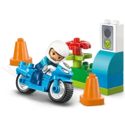 DUPLO La Moto de Police Bleue