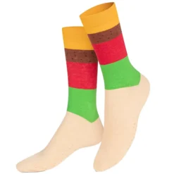 EAT MY SOCKS Chaussettes Adulte Cheeseburger - 36/45