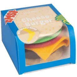 EAT MY SOCKS Chaussettes Adulte Cheeseburger - 36/45
