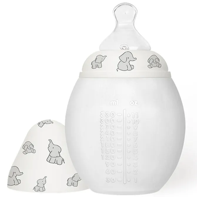 Elhée Biberon BibRond Elephant - 330 ml
