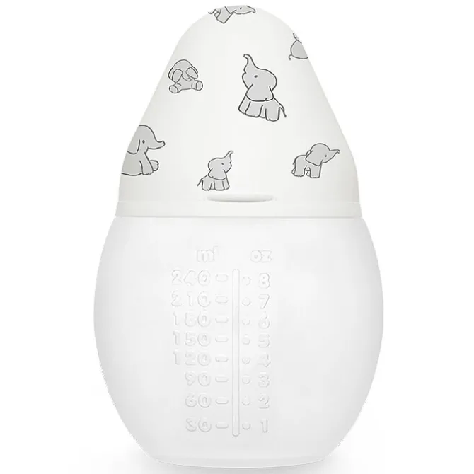 Elhée Biberon BibRond Elephant - 240 ml