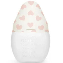 Elhée Biberon BibRond Full of Love Pink - 150 ml