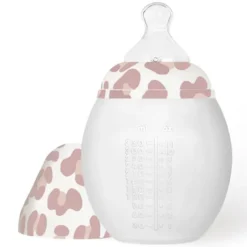 Elhée Biberon BibRond Graouu Rose - 330 ml