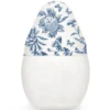 Elhée Biberon BibRond Toile de Jouy Bleu - 150 ml