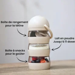 Elhée Boîte Doseuse Lait So Mimi - Sky Blue