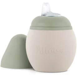 Elhée Gourde d'Apprentissage Bubble Sand & Sage - 240 ml