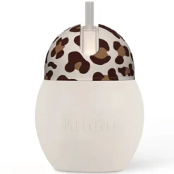 Elhée Tasse avec Paille Lestée Coconut Graouu - 240 ml