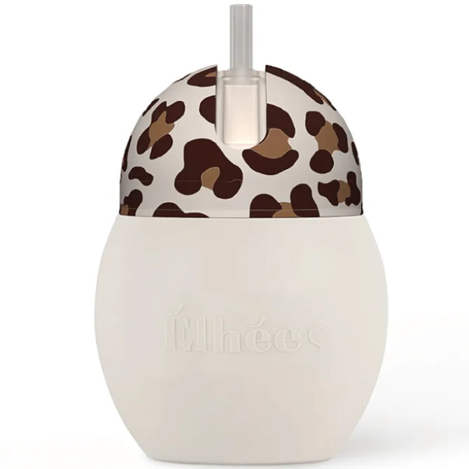 Elhée Tasse avec Paille Lestée Coconut Graouu - 240 ml