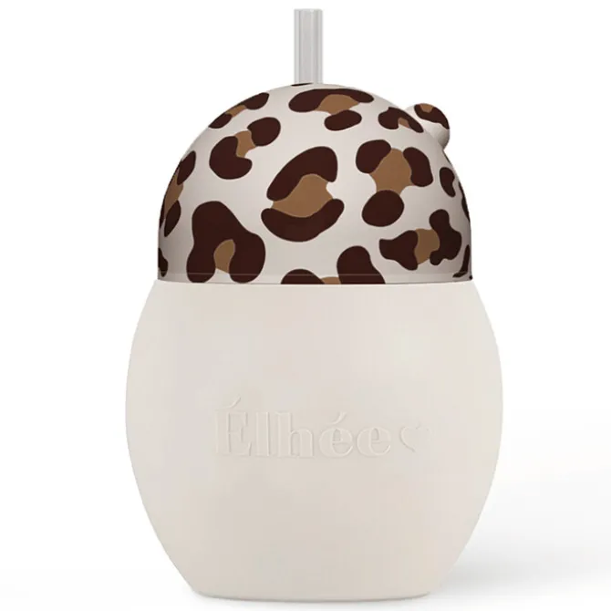 Elhée Tasse avec Paille Lestée Coconut Graouu - 240 ml