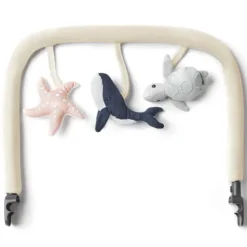 Ergobaby Arche + Jouets pour Transat Evolve Ocean Wonders - Crème