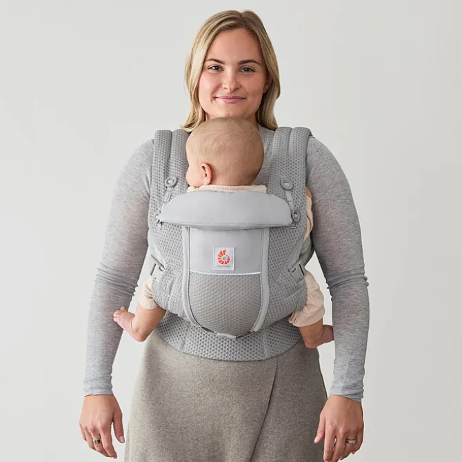 Ergobaby Porte-bébé Adapt SoftFlex Mesh - Gris Perle