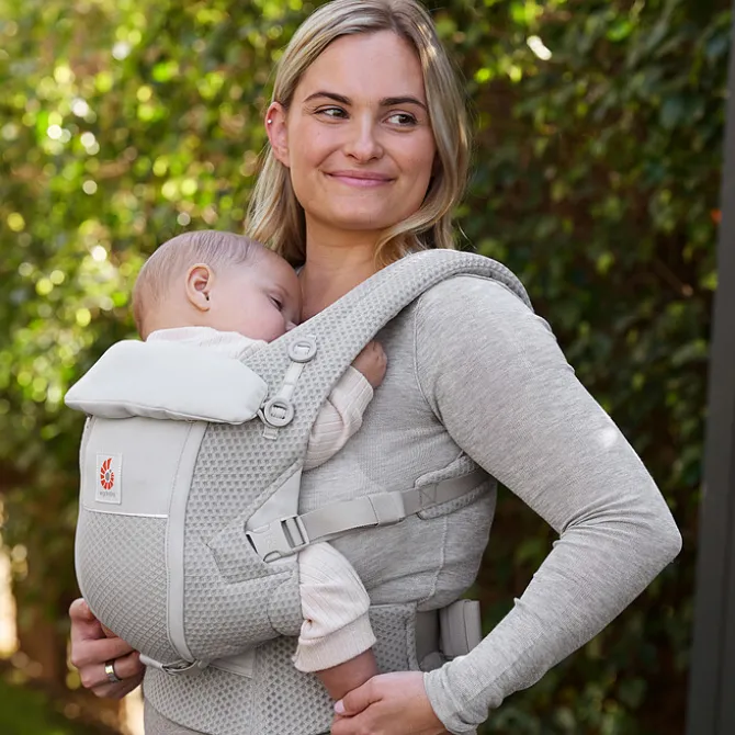 Ergobaby Porte-bébé Adapt SoftFlex Mesh - Gris Perle