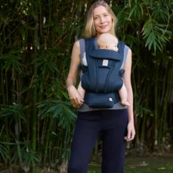 Ergobaby Porte-bébe Omni Deluxe Mesh - Bleu Nuit