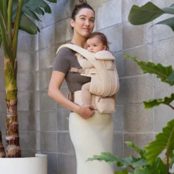 Ergobaby Porte-bébe Omni Deluxe Mesh - Naturel