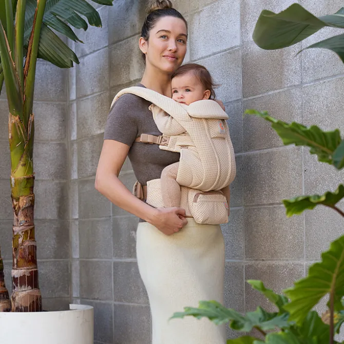 Ergobaby Porte-bébe Omni Deluxe Mesh - Naturel
