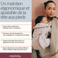 Ergobaby Porte-bébe Omni 360 Mesh - Vert Olive